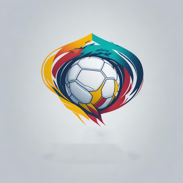 El logotipo del fútbol