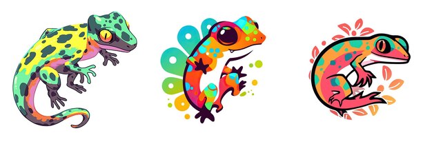 El logotipo de Gecko 2D