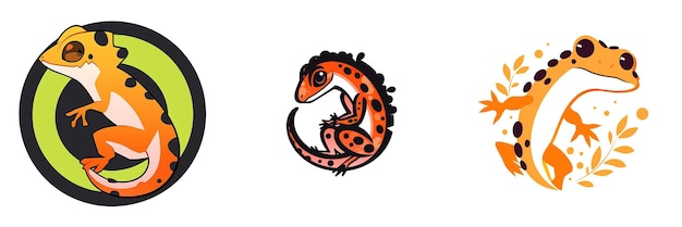 El logotipo de Gecko 2D