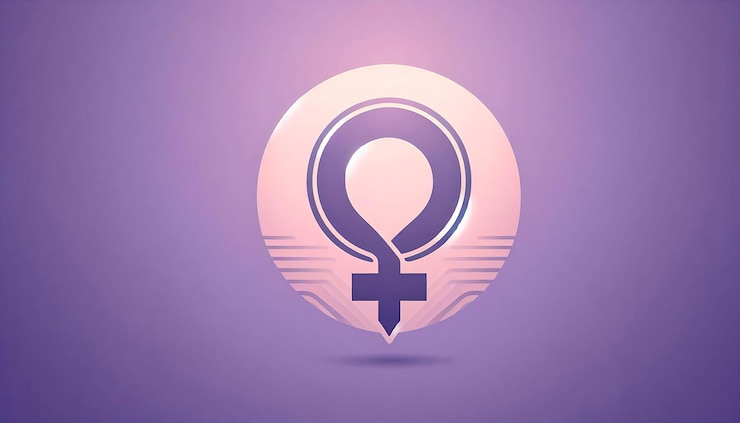 Foto logotipo de género femenino