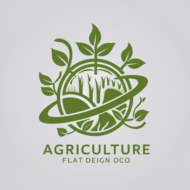 un logotipo para una granja agrícola