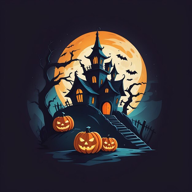 El logotipo de Halloween