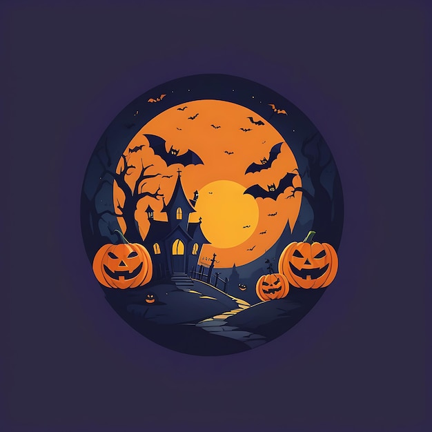 El logotipo de Halloween