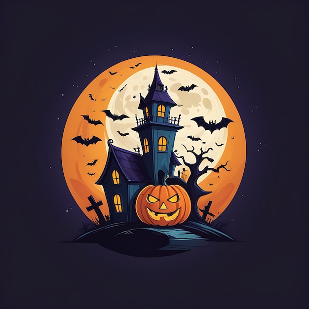 El logotipo de Halloween