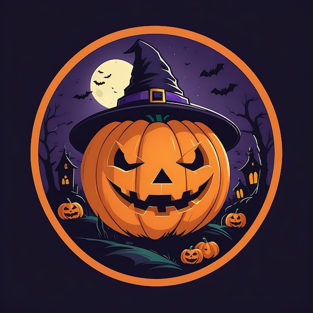 El logotipo de Halloween