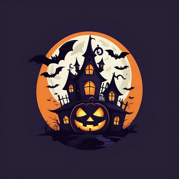 El logotipo de Halloween