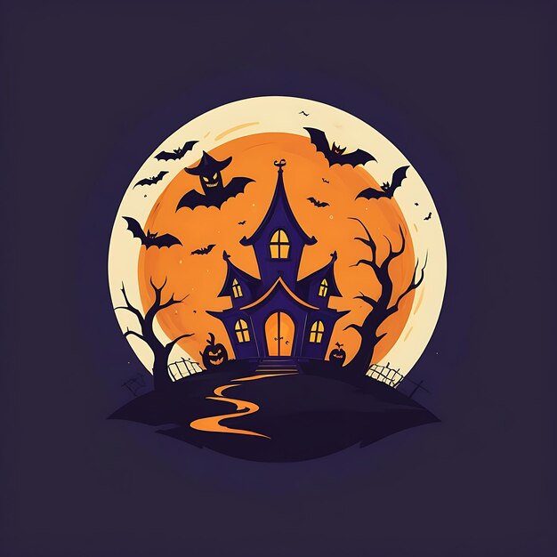 El logotipo de Halloween