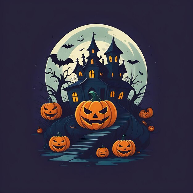 El logotipo de Halloween