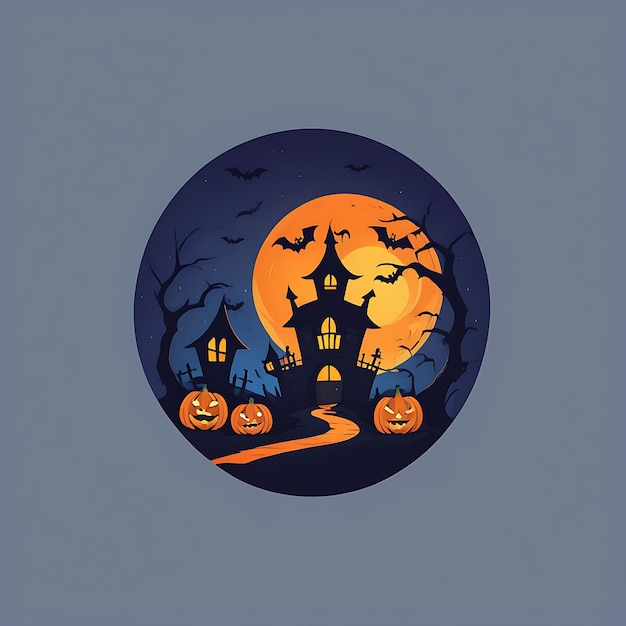 El logotipo de Halloween