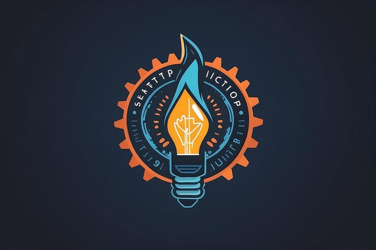 Foto el logotipo de la incubadora de startups