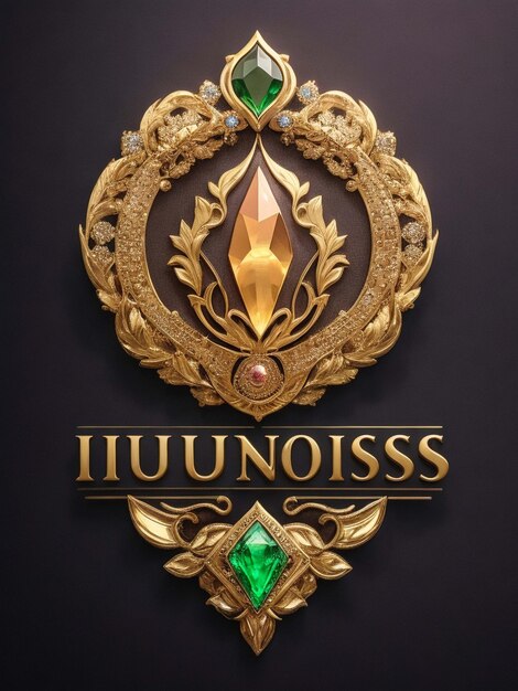 Foto logotipo indus gems em inglês