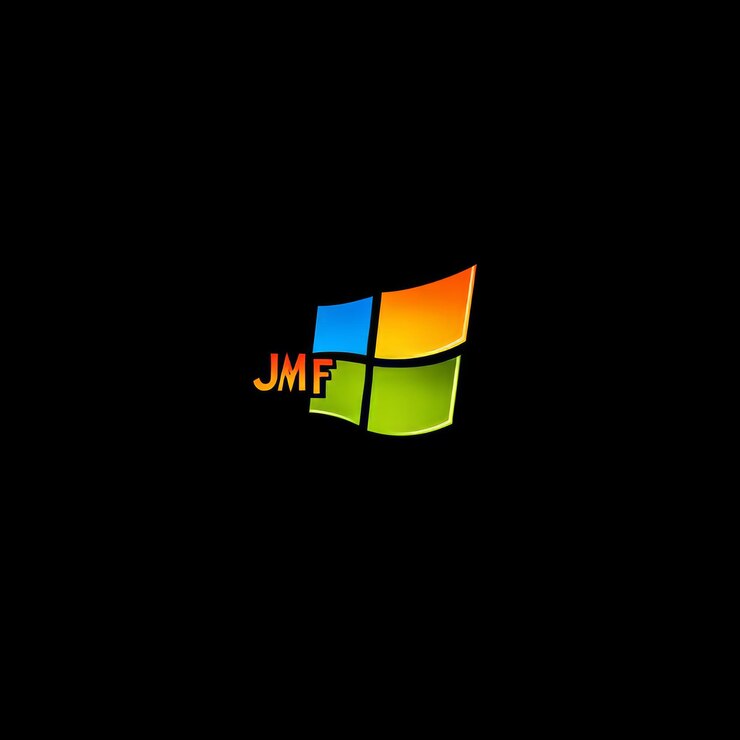Foto el logotipo de la jf sobre fondo negro el logotipo del jf el logotipo del jf