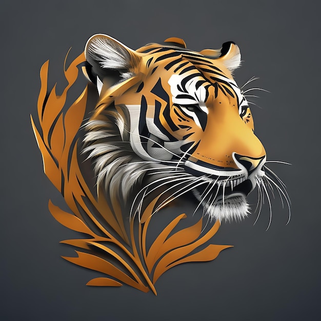 El logotipo del león generado por la IA