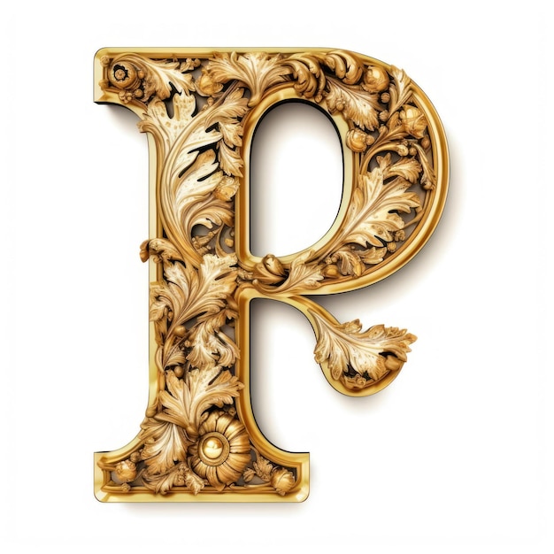 Logotipo de letra 3d logotipo del alfabeto un logotipo letra verde oro fondo blanco aislado jpg