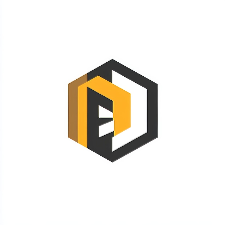 Foto logotipo de letra hexágono icono de diseño de alfabeto para negocios adecuado para un logotipo de empresa