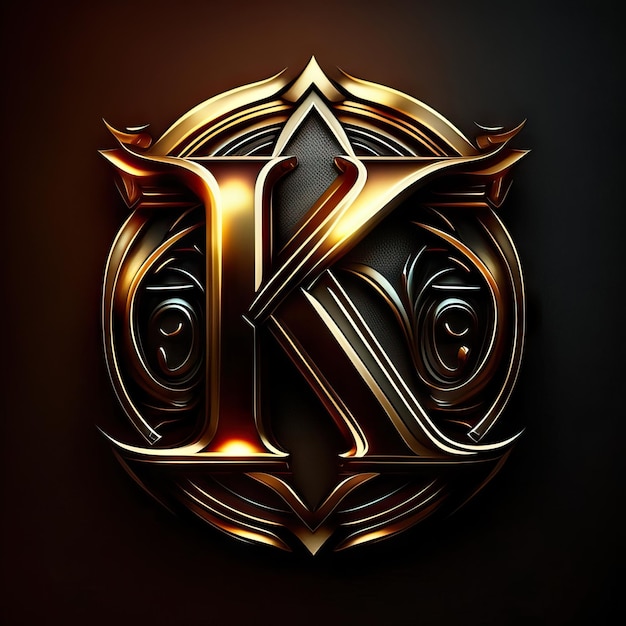 Foto el logotipo de la letra k