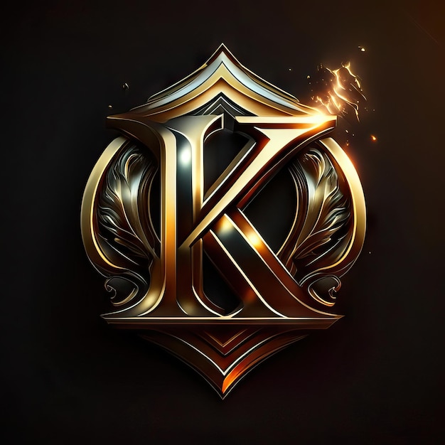 Foto el logotipo de la letra k