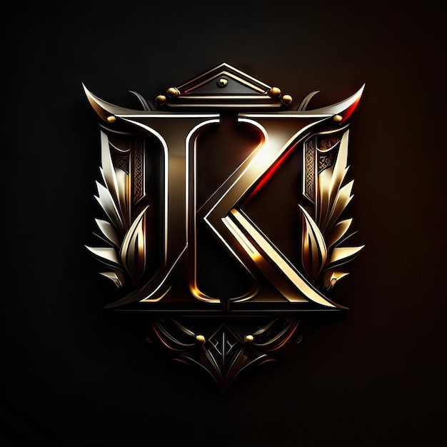 El logotipo de la letra K