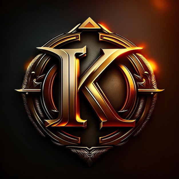 Logotipo de la letra k