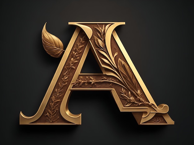logotipo de letra llamado A