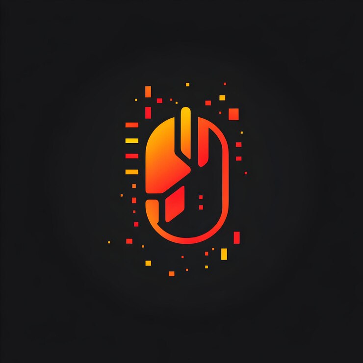 Foto un logotipo con una letra en el medio