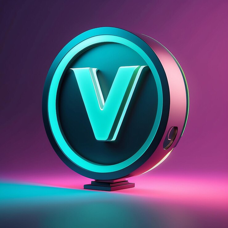 Foto un logotipo de letra minimalista con líneas limpias y un esquema de colores monocromáticos