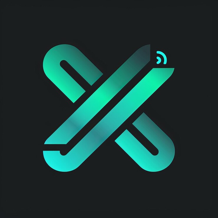 Foto logotipo de la letra x elementos de plantilla de diseño vectorial para su aplicación o identidad corporativa