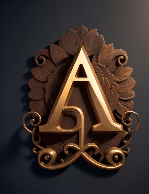 Foto logotipo de a letter wooden amp home style para empresa constructora