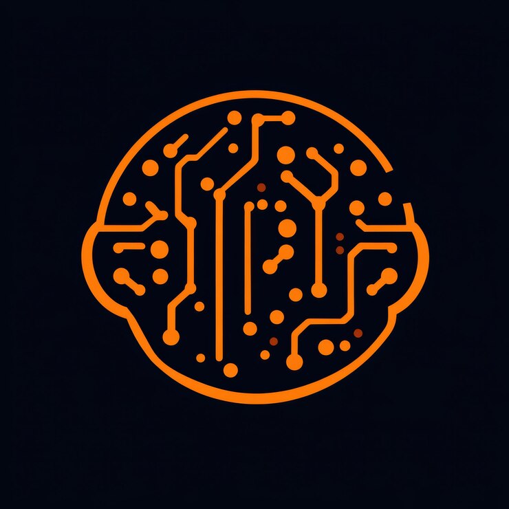 Foto logotipo llamativo que muestra el potencial de la inteligencia artificial para mejorar la productividad