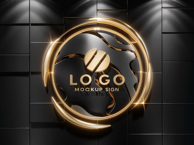 Un logotipo para un logotipo de un logotipo para una compañía llamada logotipo