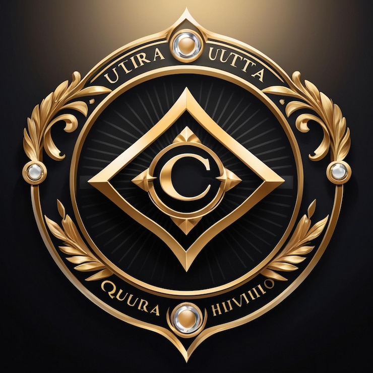 Foto logotipo de lujo