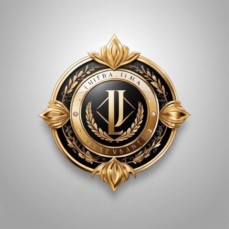 Foto logotipo de lujo