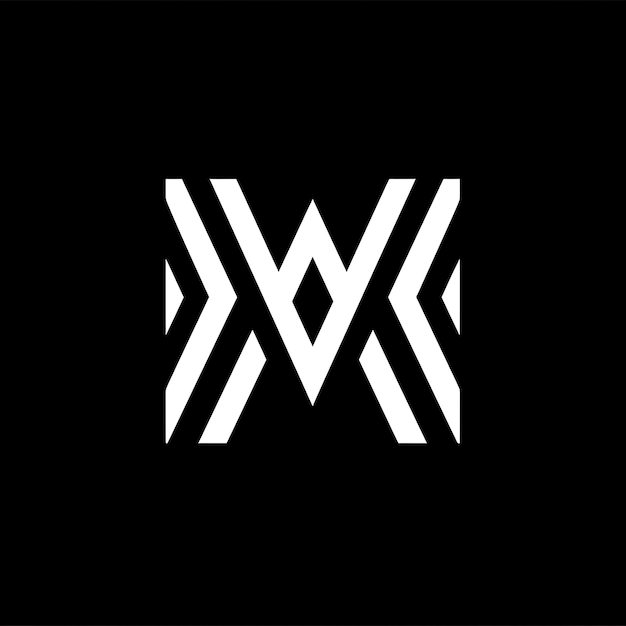 Foto logotipo m con letra monarch vibe monograma diseño de estilo de logotipo l luxury idea creativa concepto alfabeto
