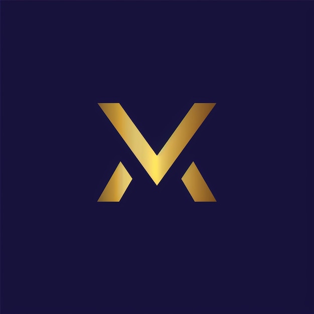 Logotipo de la marca con la letra M minimalista