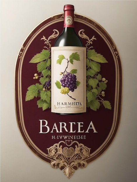 El logotipo de esta marca de vinos caseros Barbi