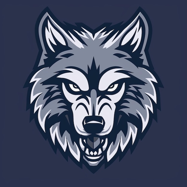 Logotipo de la mascota de la cabeza de lobo privada Identificación de trabajo 506eccc2c0ae422f8f83c8b1fa4cb339