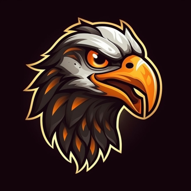 Logotipo de la mascota del halcón