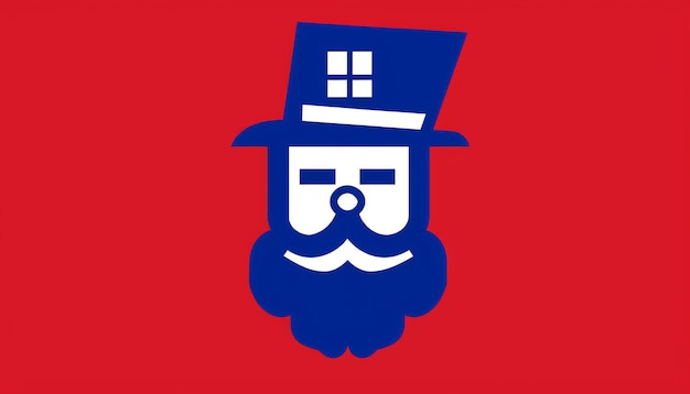 Foto un logotipo de mascota de un sitio web que genera poemas para sinterklaas