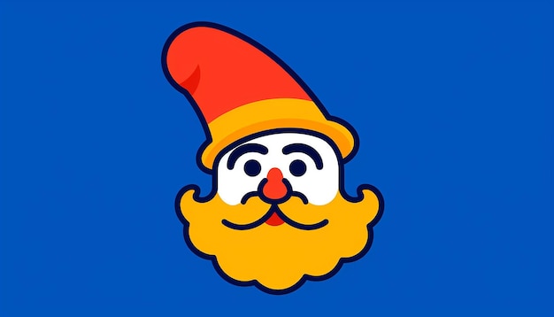 un logotipo de mascota de un sitio web que genera poemas para Sinterklaas