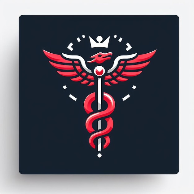 Foto el logotipo médico