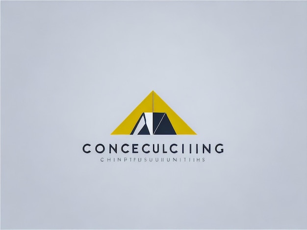 Logotipo modelo de construção