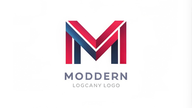 Foto un logotipo para un modelo moderno.