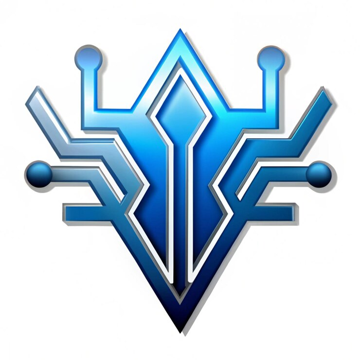 Foto el logotipo de modern circuitry pulse para el diseño de ilustraciones de íconos tecnológicos
