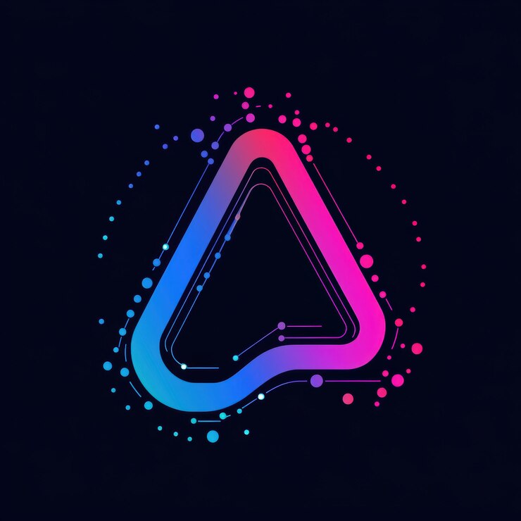 Foto logotipo modernizado de inteligencia artificial que refleja el progreso tecnológico