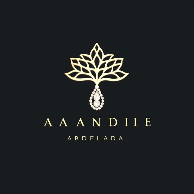 Foto un logotipo moderno y elegante para una marca de joyería de alta gama.