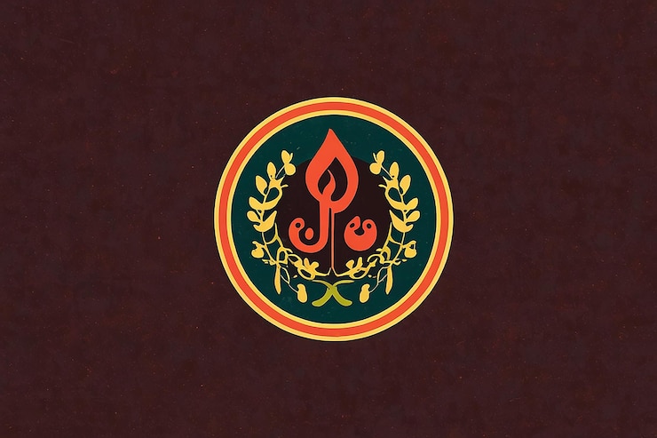Foto el logotipo de la música vintage