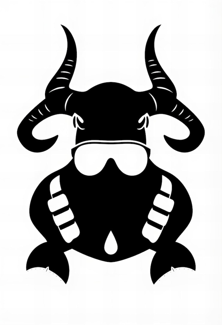 Foto logotipo negro simple de la abundancia humana en el estilo logotipo médico