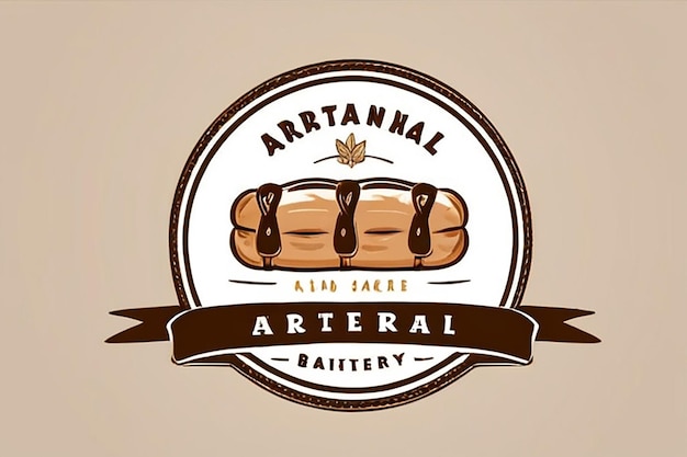 Foto el logotipo de la panadería artesanal