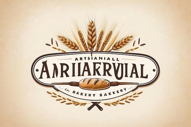 Foto el logotipo de la panadería artesanal