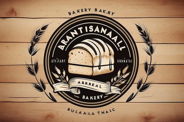 El logotipo de la panadería artesanal